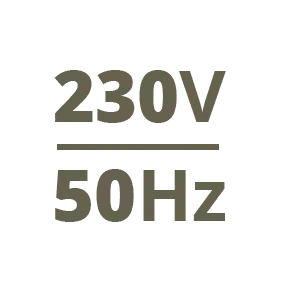 Input Voltage 230 V / 50 Hz Input Voltage 230 V / 50 Hz