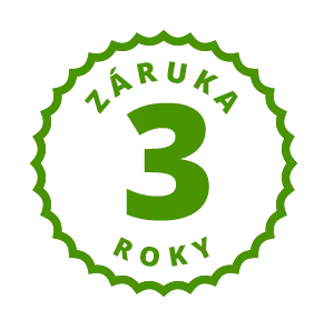 Záruka 3 roky Záruka 3 roky