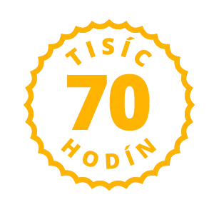 Životnosť viac ako 70 000 hodín Životnosť viac ako 70 000 hodín