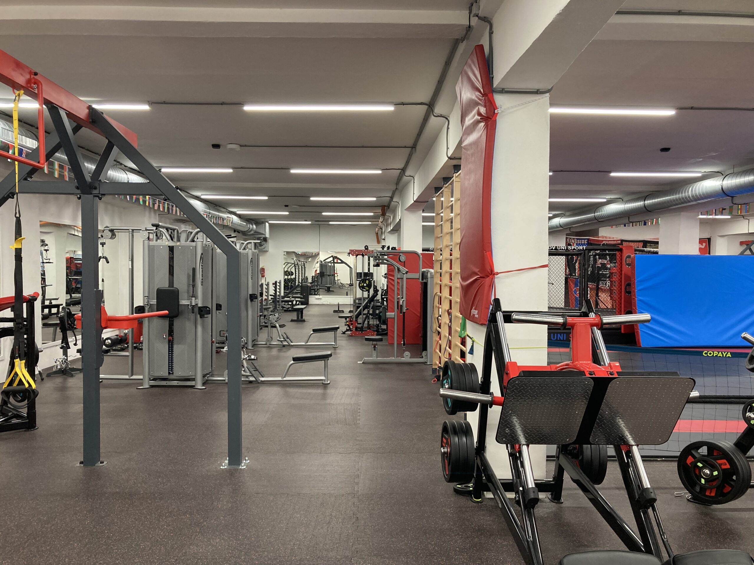 Osvetlenie fitness centra Slov Uni Sport